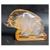Boyd Suee The Pig Carmel Peach Opalescent
