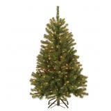 4.5 ft. Pre-Lit North Valley Spruce Tree with