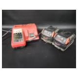 Milwaukee M18 Lithium Batteries & Charger