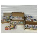 Large Lot of Vintage Baseball Cards Mostly from