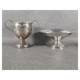 Two Weighted Sterling Silver Serving Pieces