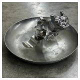 Vtg Mack Truck Bulldog Ashtray Ornament Cigar
