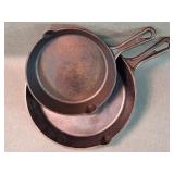 Pair of Ozark Trail Cast Iron Skillets