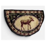Moose Hearth Rug 2ï¿½7ï¿½ï¿½ x 4ï¿½1ï¿½ï¿½