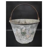 Vtg IBC Root Beer Galvanized Bucket
