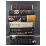 Lot of Biography & History Hardcover Books