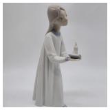 Lladro 'Girl with Candle' Figurine