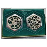 2 Reed & Barton 12 Days of Christmas Ornaments