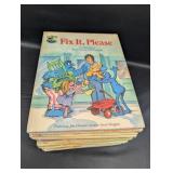 Vintage Sesame Street Book Club Books, 21 Books,