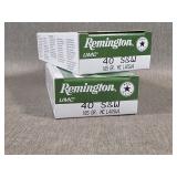 Two Boxes Remington .40 cal Ammunition 100rds