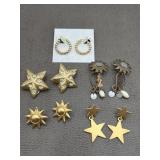 Stars, Sun & Kate Laundry 14k over Sterling