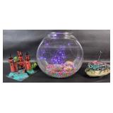Fish Bowl and Accessories