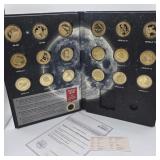 PROJECT APOLLO 50TH ANNIVERSARY GOLD PLATED COIN