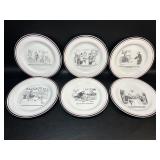 6 The New Yorker 1998 Arnie Levin Plates