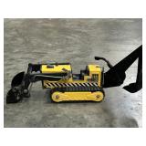 Vintage Pressed Steel Tonka Trencher Backhoe