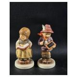 Vtg Goebel Hummel Figurines One Plus One , First