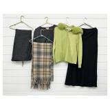 Cashmere & Wool, Ralph Lauren skirt & Pants, St.