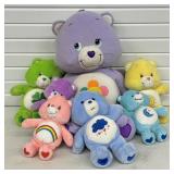 Early 2000ï¿½s Care Bear Plush, 1 Large , 3 Med, 3