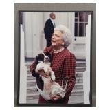 Bernie Boston Photo of Barbara Bush & Mille