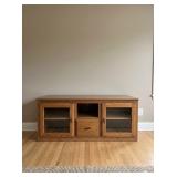 Mission Style TV Console Cabinet