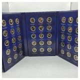 US PRESIDENTS 24K LAYERED GOLD PROOFS