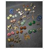 Vintage Costume Jewelry Earrings