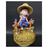 Vtg Panda Prints Schmid Collection Music Box