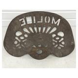 Cast Iron Tractor Seat Original Minneapolis