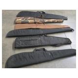 Six Soft Cover Rifle / Long Gun Cases