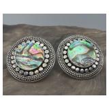 925 Abalone Earrings