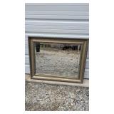 Gold Frame Wall Mirror