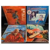 Vintage Vinyl Records, Johnny Cash, Chet Atkins,
