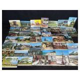 VINTAGE POST CARDS BOSTON, WASHINGTON D.C., NASA,