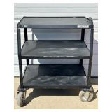 PIX MOBILE PM SERIES 3-TIER UTILITY & AV CART W/