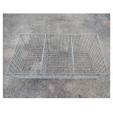 Heavy Duty 3 Compartment Basket