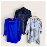 3 Womenï¿½s Tops Size 3 X Very Gently WornMonica