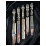 Antique Whiting Lily Sterling Silver Hollow