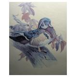 David Plank (1934ï¿½2026) Pencil Signed Duck Print