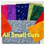 Quilters Stash Cotton Fabric 16 Different Pieces