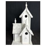 WOOD BIRD HOUSE NEEDING A LITTLE ATTENTION