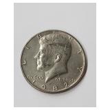 Error! 1982 P No FG Kennedy Half Dollar