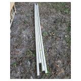 4 Sticks 1 1/4" Schedule 40 PVC Pipe 10