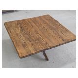 Antique Oak Square Coffee Table