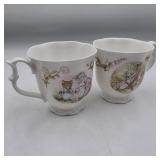 Beatrix Potter / Royal Albert Mug Pair