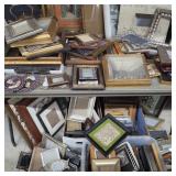 Large Lot of Picture Frames