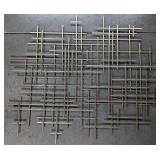 Mid-Century Modern Style Abstract Metal Wall Art
