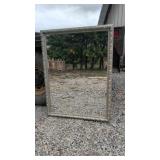Silver Framed Wall Mirror