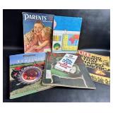 VTG Tractor Book w/ VTG Magazines