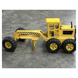 Vintage Tonka Pressed Steel Yellow Road Grader