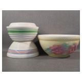 Vintage Kitchen Mixing / Serving Bowls